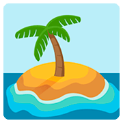 Emoji 🏝️ Isola Deserta su Facebook 2.0.