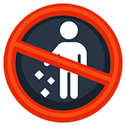 🚯 Emoji Prohibido Tirar Basura en Facebook 2.0.