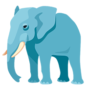 Emoji 🐘 Elefante su Facebook 2.0.