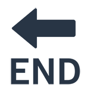 Emoji 🔚 Freccia END su Facebook 2.0.