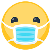 😷 Emoji Rosto Com Máscara Médica na Facebook 2.0.
