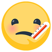 🤒 Emoji Cara Con Termómetro en Facebook 2.0.