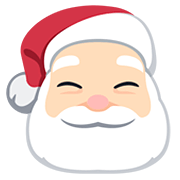 🎅🏻 Emoji Weihnachtsmann: helle Hautfarbe Facebook 2.0.