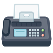 📠 Emoji Máquina De Fax en Facebook 2.0.
