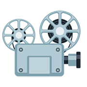 Emoji 📽️ Proiettore Cinematografico su Facebook 2.0.