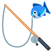 Emoji 🎣 Canna Da Pesca su Facebook 2.0.