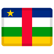 Émoji 🇨🇫 Drapeau : République Centrafricaine sur Facebook 2.0.