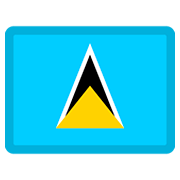 🇱🇨 Emoji Flagge: St. Lucia Facebook 2.0.