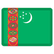 Emoji 🇹🇲 Bandiera: Turkmenistan su Facebook 2.0.