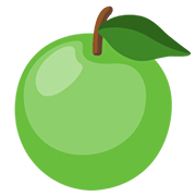 Emoji 🍏 Mela Verde su Facebook 2.0.