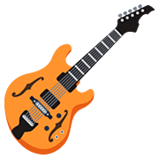 Émoji 🎸 Guitare sur Facebook 2.0.