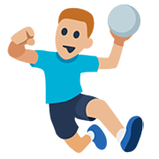 🤾🏼 Emoji Handballspieler(in): mittelhelle Hautfarbe Facebook 2.0.