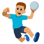 🤾🏽 Emoji Handballspieler(in): mittlere Hautfarbe Facebook 2.0.
