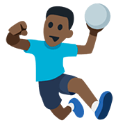 🤾🏿 Emoji Handballspieler(in): dunkle Hautfarbe Facebook 2.0.