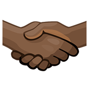 🤝🏿 Emoji Handschlag, dunkle Hautfarbe Facebook 2.0.