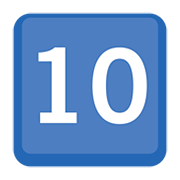 Emoji 🔟 Tasto: 10 su Facebook 2.0.