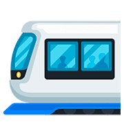 Emoji 🚈 Metrotranvia su Facebook 2.0.