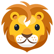 Emoji 🦁 Leone su Facebook 2.0.