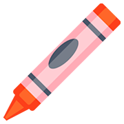Émoji 🖍️ Crayon Pastel sur Facebook 2.0.