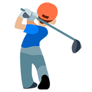 🏌🏼‍♂️ Emoji Golfer: mittelhelle Hautfarbe Facebook 2.0.