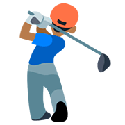 🏌🏾‍♂️ Emoji Hombre Jugando Al Golf: Tono De Piel Oscuro Medio en Facebook 2.0.