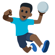 🤾🏿‍♂️ Emoji Handballspieler: dunkle Hautfarbe Facebook 2.0.