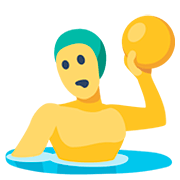 Emoji 🤽‍♂️ Pallanuotista Uomo su Facebook 2.0.