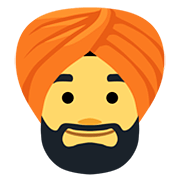 👳 Emoji Person mit Turban Facebook 2.0.