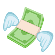 💸 Emoji Geldschein mit Flügeln Facebook 2.0.