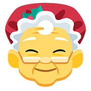 Emoji 🤶 Mamma Natale su Facebook 2.0.