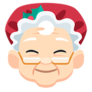 🤶🏻 Emoji Mamá Noel: Tono De Piel Claro en Facebook 2.0.