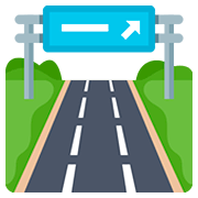 Emoji 🛣️ Autostrada su Facebook 2.0.