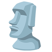 🗿 Emoji Estatua Moái en Facebook 2.0.