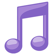 Emoji 🎵 Nota Musicale su Facebook 2.0.