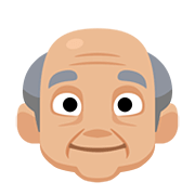 👴🏼 Emoji Anciano: Tono De Piel Claro Medio en Facebook 2.0.