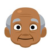 👴🏾 Emoji Anciano: Tono De Piel Oscuro Medio en Facebook 2.0.