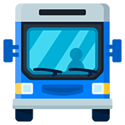🚍 Emoji Vorderansicht Bus Facebook 2.0.