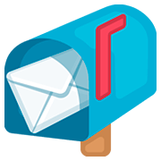 📬 Emoji offener Briefkasten mit Post Facebook 2.0.
