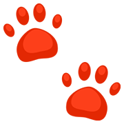 Emoji 🐾 Impronte Di Zampe su Facebook 2.0.