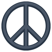 ☮️ Emoji Friedenszeichen Facebook 2.0.