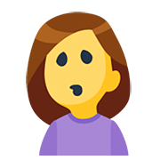 Emoji 🙎 Persona Imbronciata su Facebook 2.0.