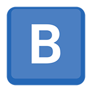Emoji 🇧 Lettera simbolo indicatore regionale B su Facebook 2.0.