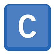 Emoji 🇨 Lettera simbolo indicatore regionale C su Facebook 2.0.