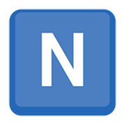 Emoji 🇳 Lettera simbolo indicatore regionale N su Facebook 2.0.