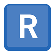 🇷 Emoji Regional Indikator Symbol Buchstabe R Facebook 2.0.