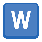 Emoji 🇼 Lettera simbolo indicatore regionale W su Facebook 2.0.