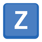 🇿 Emoji Indicador regional símbolo letra Z en Facebook 2.0.