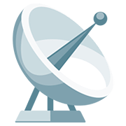 Emoji 📡 Antenna Satellitare su Facebook 2.0.