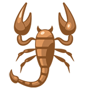 Emoji 🦂 Scorpione su Facebook 2.0.