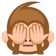 🙈 Emoji Mono Con Los Ojos Tapados en Facebook 2.0.